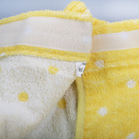 Pure Cotton Bath Robe and Headband
