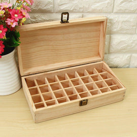 Essential Oils Wooden Box