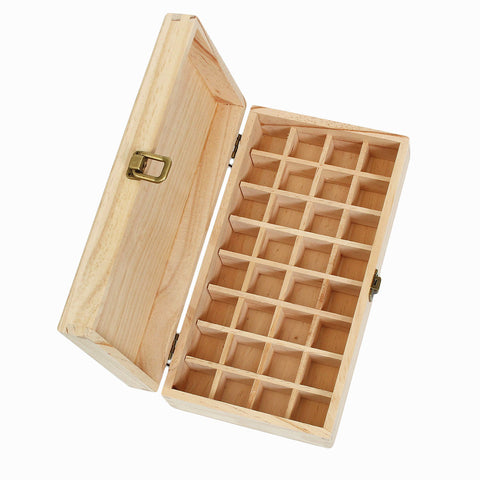 Essential Oils Wooden Box